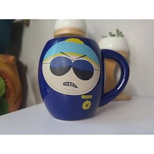 2013 South Park Cartman Mug Respect My Authority Ceramic Mug USED Great shape